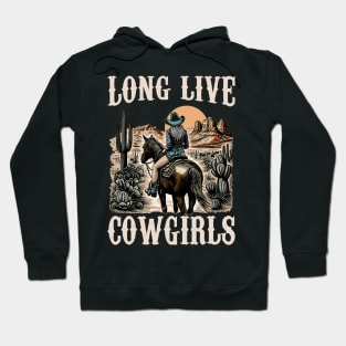 Long Live Howdy Rodeo Western Cowgirl Hoodie